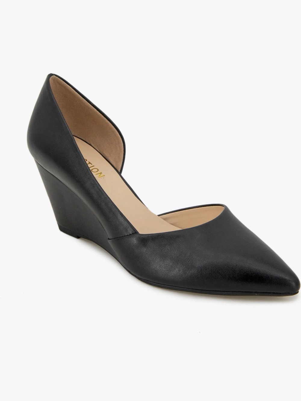 Kenneth Cole Edith Leather Wedge Office Pump Size 6